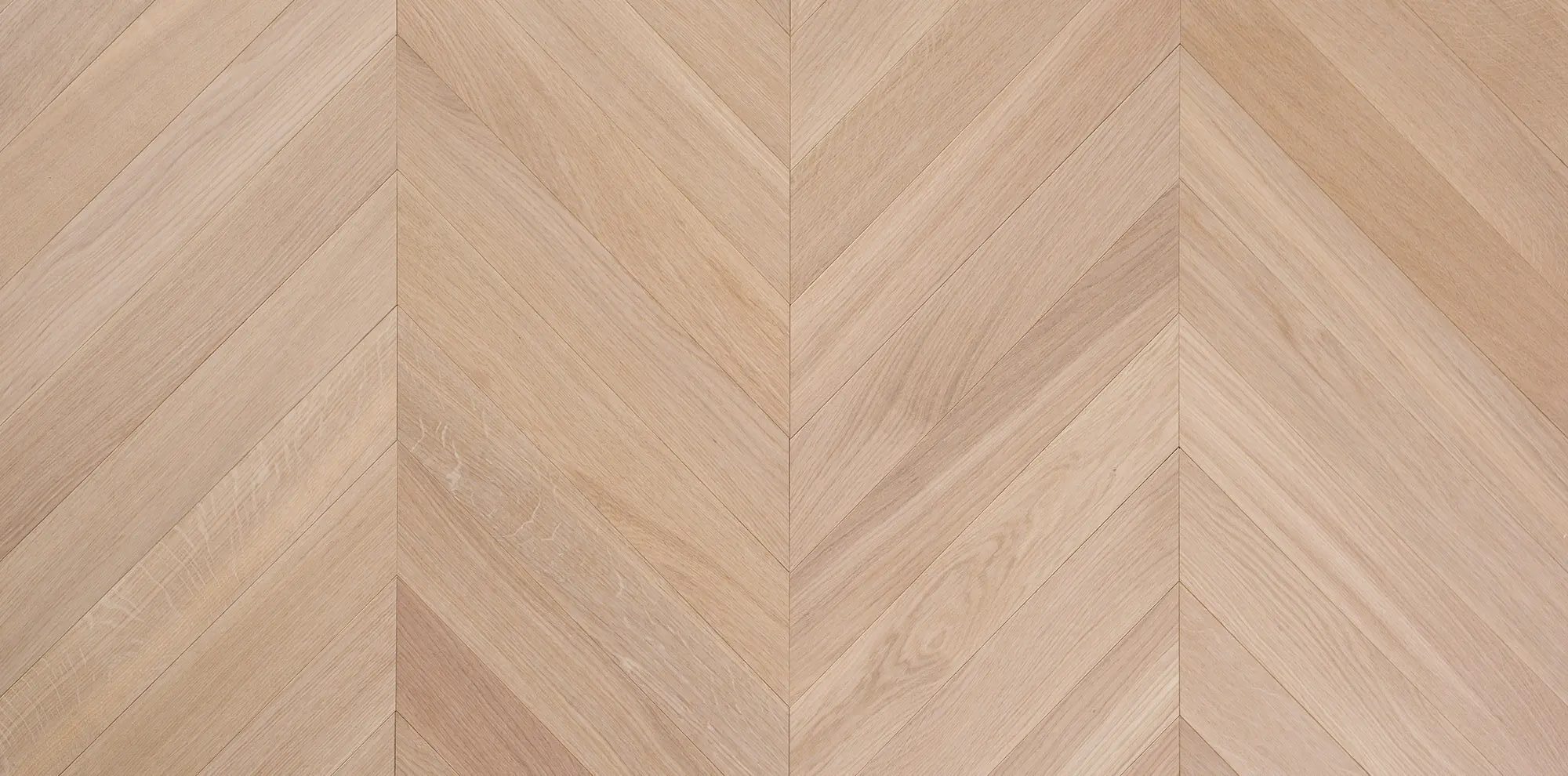 Oak Titanium Buff Chevron European Oak Flooring by VOGUE Parquet