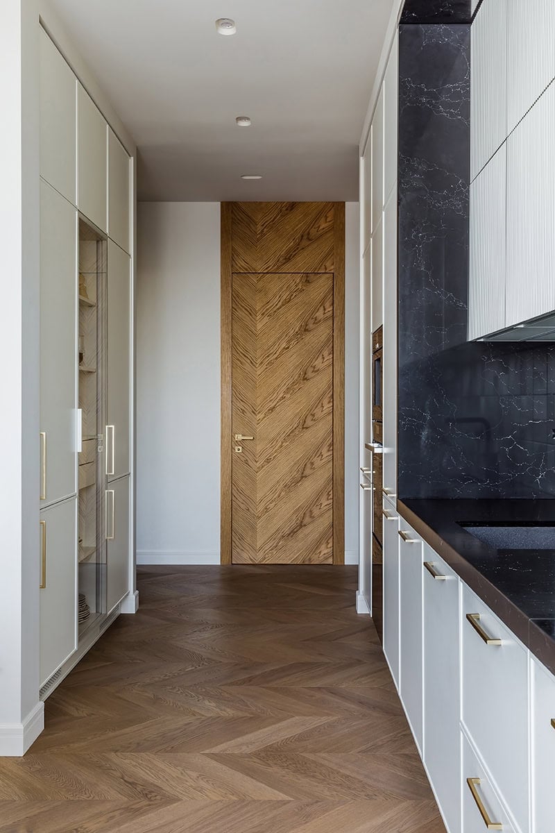 Oak Pastel Chevron-European Oak Engineered Wood Floor