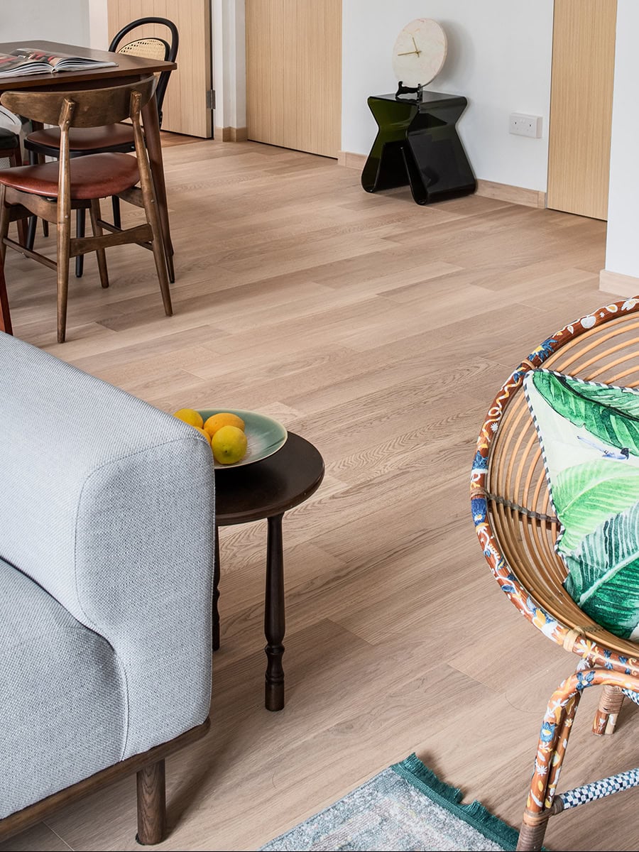 Oak Vanilla-European Oak Engineered Wood Floor