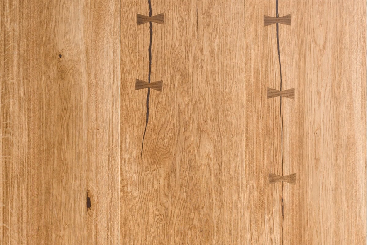 Frenck oak wood flooring sample by VOGUE Parquet a Miami Atelier