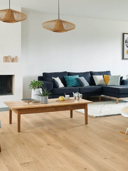 Hardwood flooring in Miami Mansion