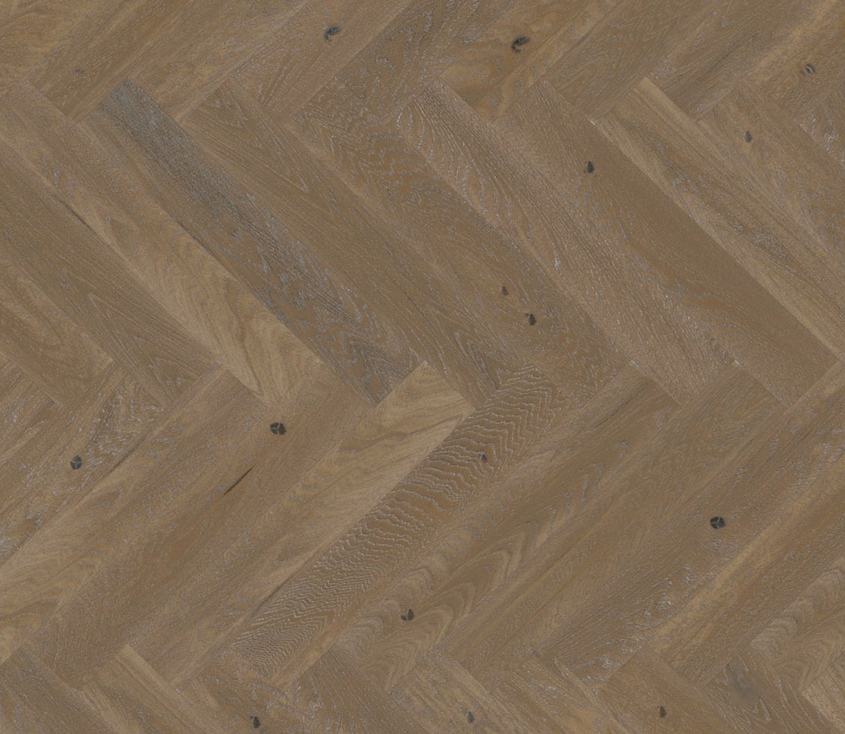 Herringbone hardwood flooring in Miami