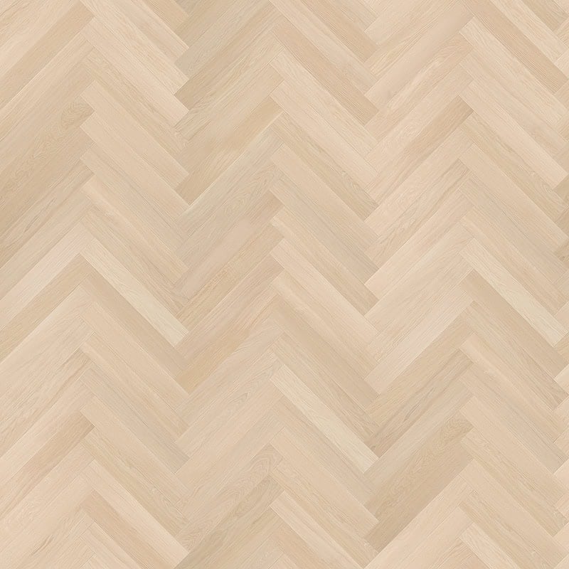 Herringbone wood flooring sample curated by VOGUE Parquet miami Atelier