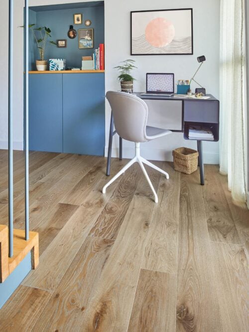 Luxury hardwood flooring using french oak