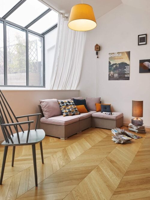 Chevron french oak flooring miami