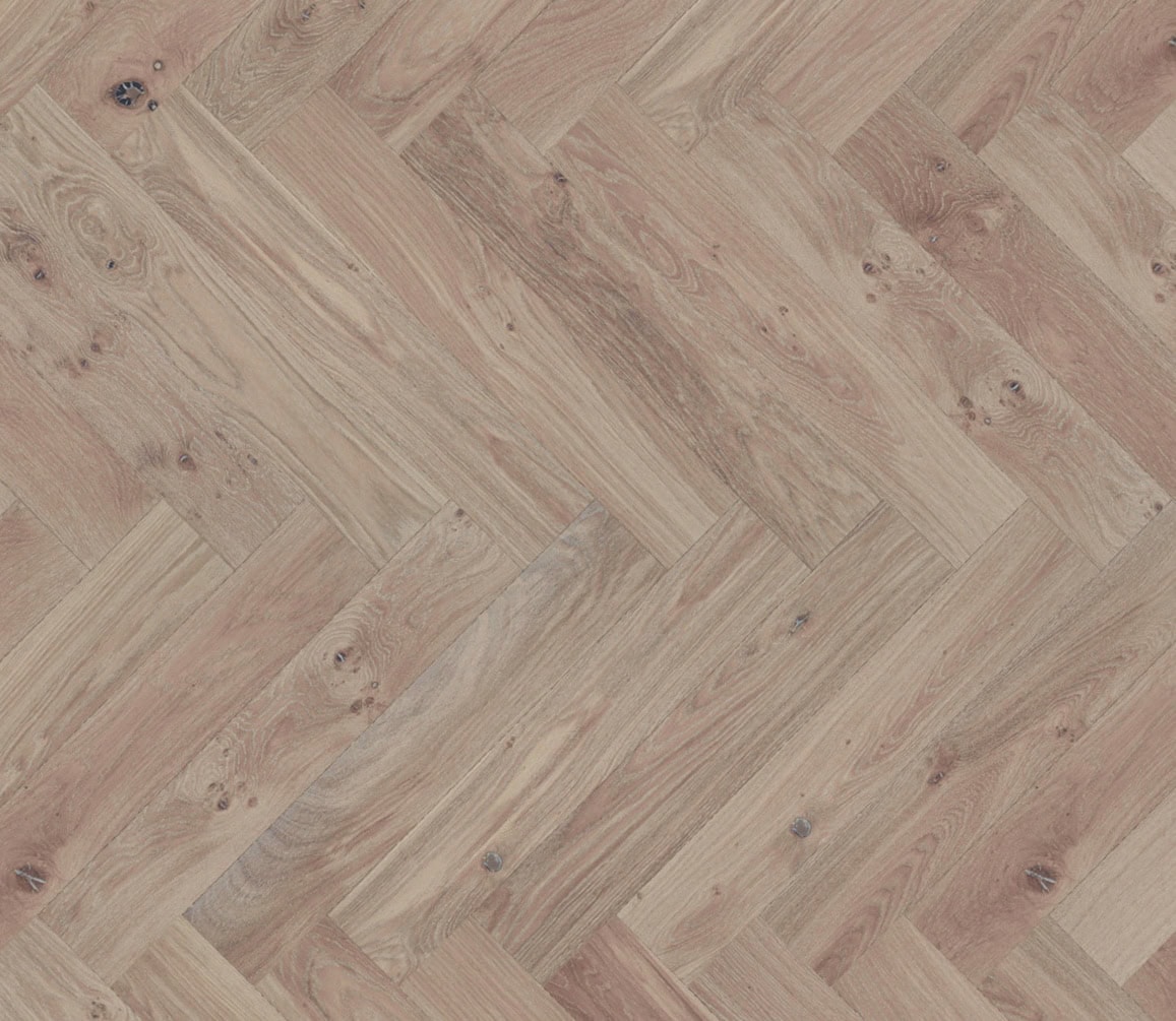French oak herringbone wood flooring