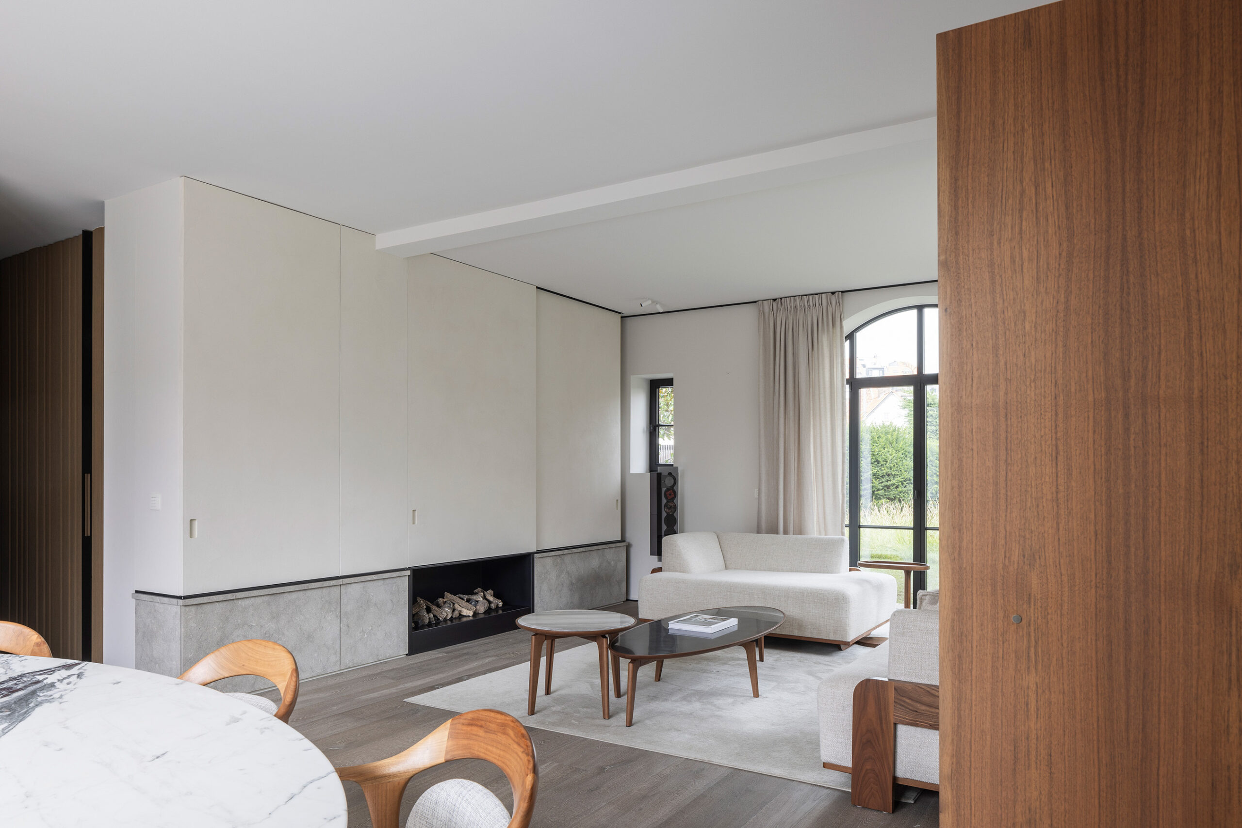 Wide plank European oak flooring natural matte finish Miami
