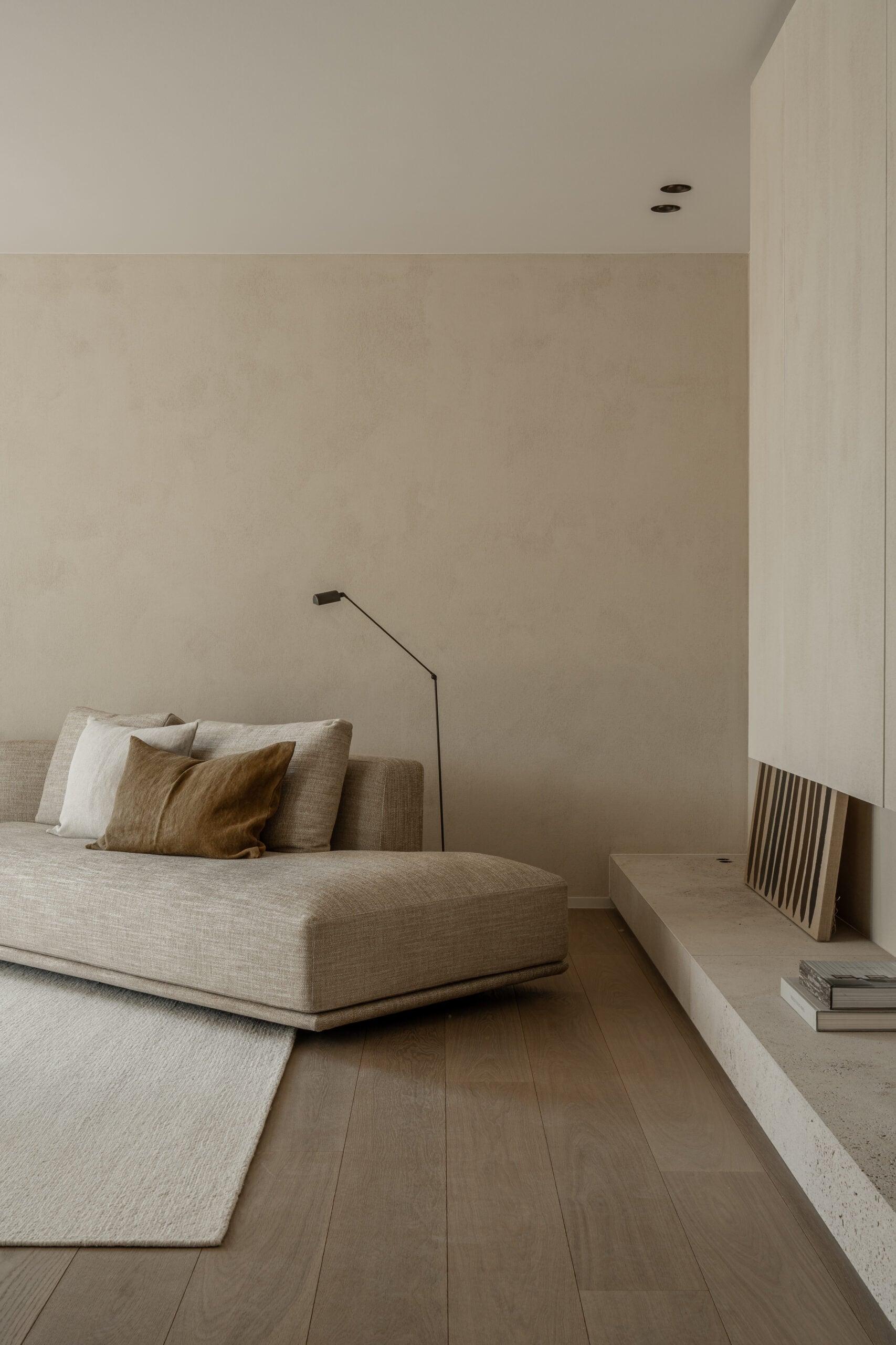 Engineered wood flooring in miami home